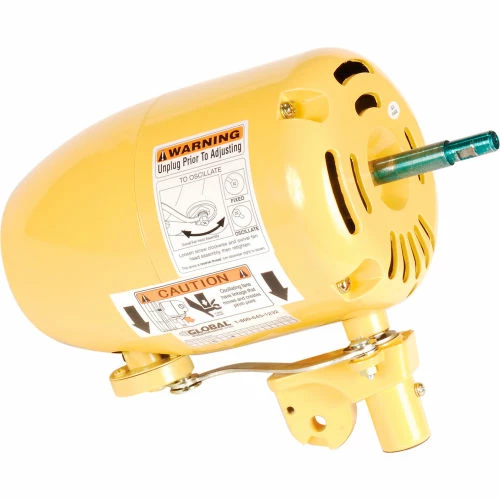 1/2 HP Motor For Global Industrial 30" Deluxe Pedestal Fan Model 652299Y Yellow 2 1/2 HP Motor For Global Industrial 30" Deluxe Pedestal Fan Model 652299Y Yellow - Image 2