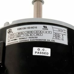 Replacement Motor for 20" Evaporative Cooler, Model 600580 -HVAC Hardware & Parts Shop 292217 09