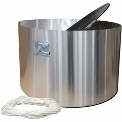 Envira-North 36 Inch Floor Operated Manual Damper With Flue