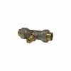 Danfoss Radiator or baseboard valve body - 3/4" solder/union straight for 2-pipe steam