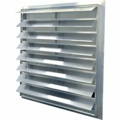 Canarm® 3200 Series Back Draft Damper, 12"W x 12"H