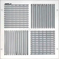 Speedi-Grille Ceiling Or Wall Register With 4 Way Deflection SG-1414 CW4 14" X 14"