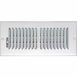 Speedi-Grille Ceiling Or Wall Register With 2 Way Deflection SG-412 CW2 4" X 12"