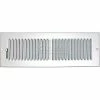 Speedi-Grille Ceiling Or Wall Register With 2 Way Deflection SG-414 CW2 4" X 14"