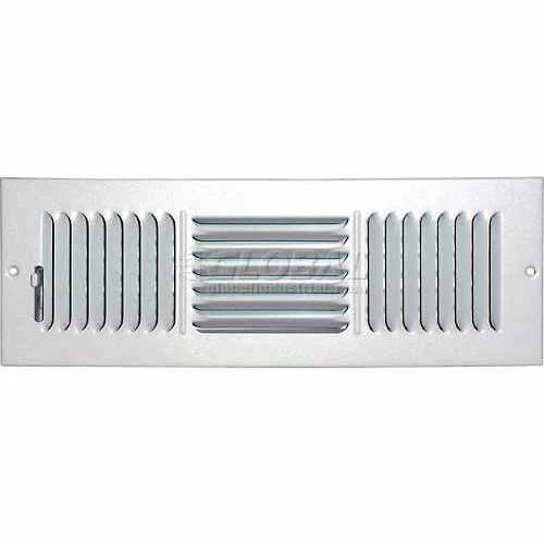 Speedi-Grille Ceiling Or Wall Register With 3 Way Deflection SG-414 CW3 4" X 14" 1 Speedi-Grille Ceiling Or Wall Register With 3 Way Deflection SG-414 CW3 4" X 14"