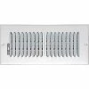 Speedi-Grille Ceiling Or Wall Vent Register With 2 Way Deflection SG-48 CW2 4" X 8"