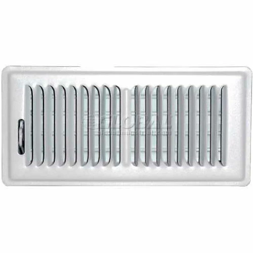 Speedi-Grille White SG-48 FLW Floor Register With 2 Way Deflection 4" X 8" 1 Speedi-Grille White SG-48 FLW Floor Register With 2 Way Deflection 4" X 8"