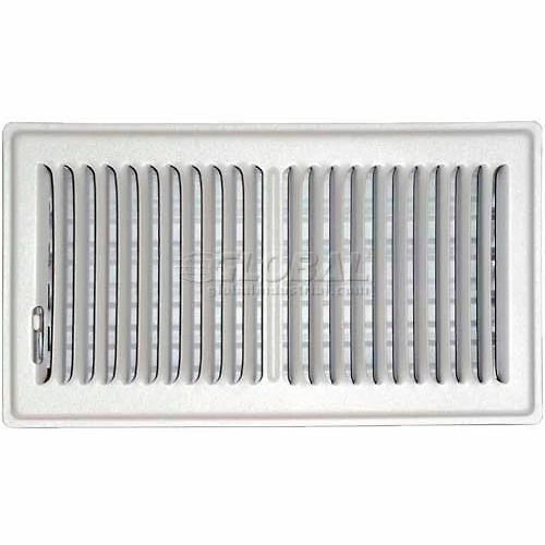 Speedi-Grille White SG-610 FLW Floor Register With 2 Way Deflection 6" X 10" 1 Speedi-Grille White SG-610 FLW Floor Register With 2 Way Deflection 6" X 10"