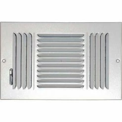 Speedi-Grille Ceiling Or Wall Register With 3 Way Deflection SG-612 CW3 6" X 12"