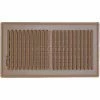 Speedi-Grille Brown SG-612 FLB Floor Vent Register With 2 Way Deflection 6" X 12"