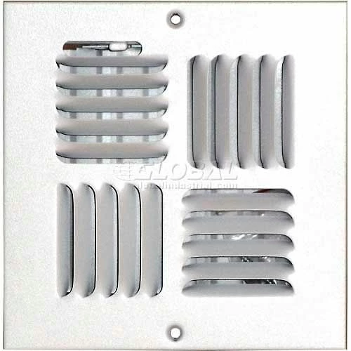 Speedi-Grille Ceiling Or Wall Register With 4 Way Deflection SG-66 CW4 6" X 6" 1 Speedi-Grille Ceiling Or Wall Register With 4 Way Deflection SG-66 CW4 6" X 6"