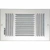 Speedi-Grille Ceiling Or Wall Register With 3 Way Deflection SG-810 CW3 8" X 10"