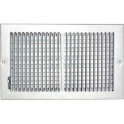 Speedi-Grille Ceiling Or Wall Register With 2 Way Deflection SG-814 CW2 8" X 14"