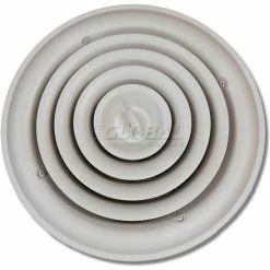 Speedi-Grille Round Ceiling Vent Register Cover Adj. Bowtie Damper SG-RCR 06 6"