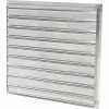 Air Conditioning Products Galvanized Frame Wall Exhaust Shutter with Aluminum Blades Rear Flange 39" - 556-STD 39 SP