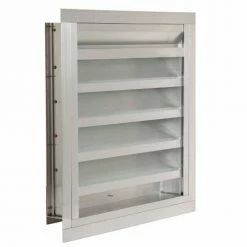 Air Conditioning Products Combination Louver / Damper with Flange 24"W x 42"H - ACL-F-24x42