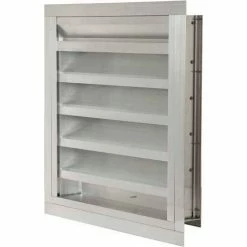 Air Conditioning Products Combination Louver / Damper with Flange 36"W x 48"H - ACL-F-36x48 -HVAC Hardware & Parts Shop ACD ACL F 36x48 1