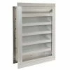 Air Conditioning Products Combination Louver / Damper with Flange 48"W x 18"H - ACL-F-48x18