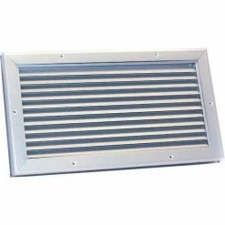 Air Conditioning Products Aluminum Door Louver 10" x 4" - ADL 10x4