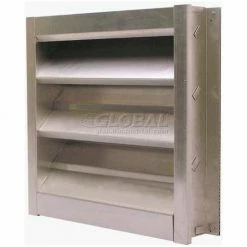 Air Conditioning Products Aluminum Modular Fixed Louver 36"W x 48"H - AFL-36x48