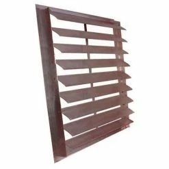 Air Conditioning Products High Velocity Wall Exhaust Shutter 12" - EAS-HDGS 12