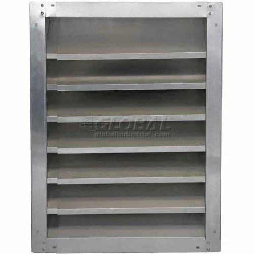 Air Conditioning Products High Galvanized Fixed-Height Adjustable Width Louver 30" - GAFL 30-2136 1 Air Conditioning Products High Galvanized Fixed-Height Adjustable Width Louver 30" - GAFL 30-2136