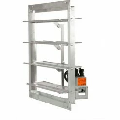 Air Conditioning Products Galvanized Steel Flanged Motorized Damper 36" - GMD 36 -HVAC Hardware & Parts Shop ACD GMD36