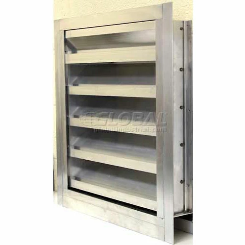 Air Conditioning Products Combination Louver / Damper with Flange 24" - ACL-F 24 1 Air Conditioning Products Combination Louver / Damper with Flange 24" - ACL-F 24