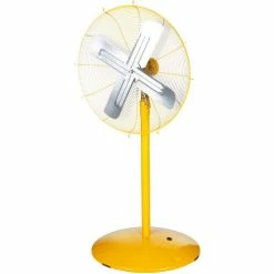 Airmaster Fan Yellow Coated Hinged Guards And Propeller For 30" Yellow Safety Fan 11070 7 Airmaster Fan Yellow Coated Hinged Guards And Propeller For 30" Yellow Safety Fan 11070 -HVAC Hardware & Parts Shop AIR 11070 03