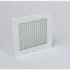 American Louver Eggcrate Return Grille, Surface Mount, 12" x 12", White, PK5
