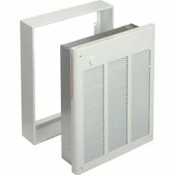 Surface Mounting Sleeve For Wall Heater, White -HVAC Hardware & Parts Shop B202104 02