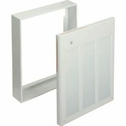 Surface Mounting Sleeve For Wall Heater, White -HVAC Hardware & Parts Shop B202104 03