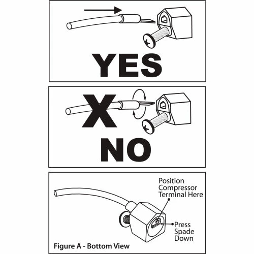 Qwik Products 3 Terminal Repair Lugs QT2812 - 12AWG, 2' Leads With Nut - Pkg Qty 10 7 Qwik Products 3 Terminal Repair Lugs QT2812 - 12AWG, 2' Leads With Nut - Pkg Qty 10 - Image 7