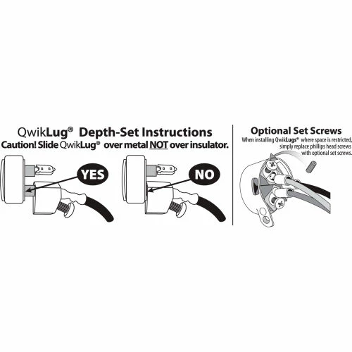 Qwik Products 3 Terminal Repair Lugs QT2812 - 12AWG, 2' Leads With Nut - Pkg Qty 10 8 Qwik Products 3 Terminal Repair Lugs QT2812 - 12AWG, 2' Leads With Nut - Pkg Qty 10 - Image 8