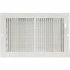 AmeriFlow® 2-Way Ceiling / Sidewall Register - 11-1/4 X 5-1/4 - Pkg Qty 20