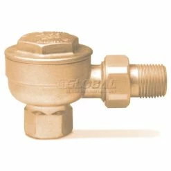 Hoffman Specialty Thermostatic Angle Trap 17C .5 In. with Short Nipple