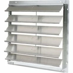 Air Conditioning Products Low Velocity Exhaust Shutter 24" - 502-STD-24 -HVAC Hardware & Parts Shop B484670 02