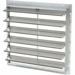 Air Conditioning Products Exhaust Shutter 24" - 556-STD-24 -HVAC Hardware & Parts Shop B484674 02