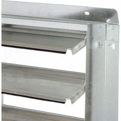 Air Conditioning Products Exhaust Shutter (Double Shutter) 48" - 556-STD-48 -HVAC Hardware & Parts Shop B484678 05