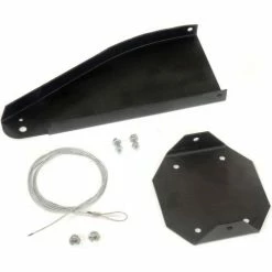 Airmaster Fan Airmaster 37772 Industrial Wall Mount Bracket BLACK for use with Oscillating and Stationary fans