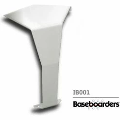 Baseboarders® Inside 135° Corner For Premium IB001 Bay Window -HVAC Hardware & Parts Shop BU7 IB001