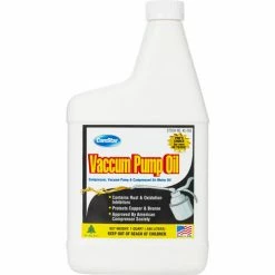 ComStar Vacuum Pump Oil™ Lubricating Oil For Air Compressors & Vacuum Pumps, 1 Qt. - Pkg Qty 12 -HVAC Hardware & Parts Shop CIS comstar 45 785