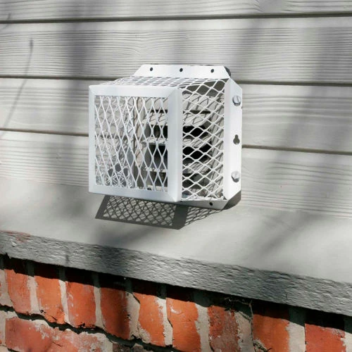 HY-C Dryer / Bathroom VentGuard Painted White 7" x 7" x 5" - RVG-DVG 2 HY-C Dryer / Bathroom VentGuard Painted White 7" x 7" x 5" - RVG-DVG - Image 2