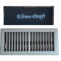 Elima-Draft Commercial & Residential 10" W x 4" D x 2" H- Insulated Floor Register Insert, 3 Pack