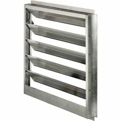 Fantech 23" Supply Damper 5ACC23SD, With Aluminum Felted Edged Blades