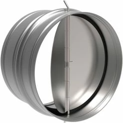 Fantech 5" Back-Draft Damper for Circular Duct, Single