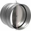 Fantech 4" Back-Draft Damper for Circular Duct, Single