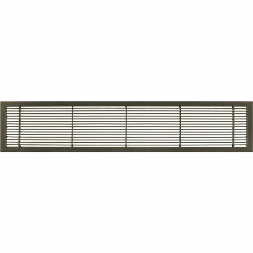 Architectural Grille AG10 Series 10" x 14" Solid Alum Fixed Bar Supply/Return Air Vent Grille, Antique Bronze 1 Architectural Grille AG10 Series 10" x 14" Solid Alum Fixed Bar Supply/Return Air Vent Grille, Antique Bronze