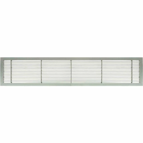 Architectural Grille AG10 Series 12" x 14" Solid Alum Fixed Bar Supply/Return Air Vent Grille, Brushed Satin 1 Architectural Grille AG10 Series 12" x 14" Solid Alum Fixed Bar Supply/Return Air Vent Grille, Brushed Satin