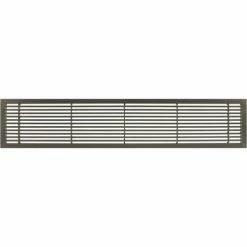 Architectural Grille AG20 Series 6" x 42" Solid Alum Fixed Bar Supply/Return Air Vent Grille, Antique Bronze